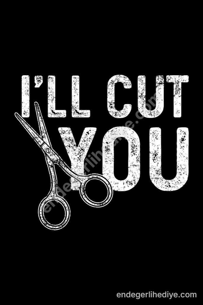 Bay Kuaför Esprisi: 'Seni Keseceğim' Duvar Sanatı