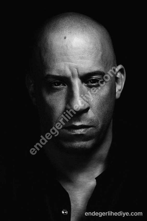Vin Diesel İkonik Bakış Kanvas Tablo