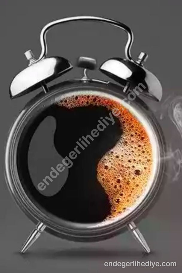 Uyanışın Tadı: Kahve Alarmı Kanvas Tablo