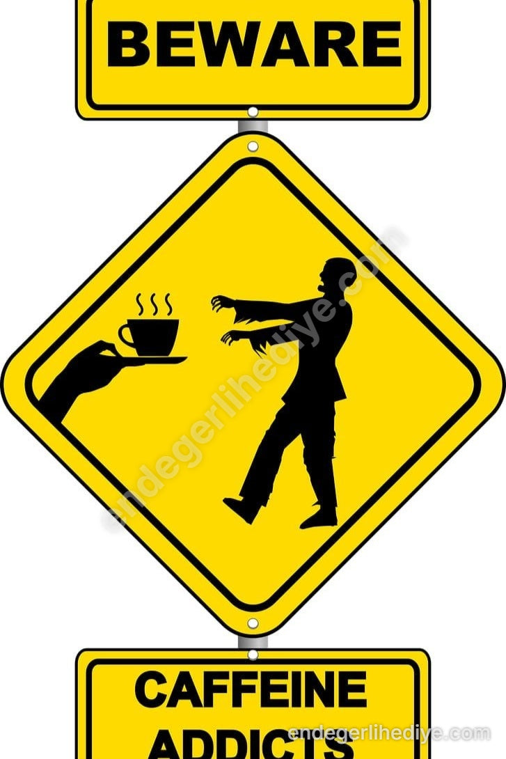 Sabah Ritüelinin Komik Yüzü: Kafein Zombileri Kanvas Tablo