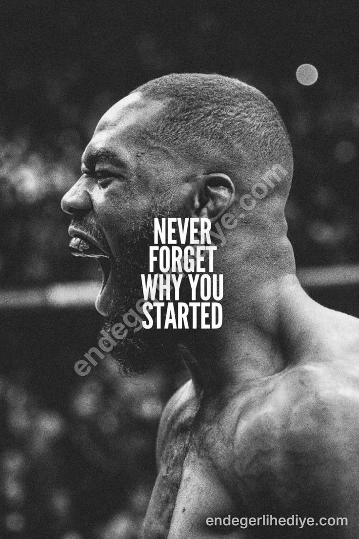 Asla Neden Başladığını Unutma Motivasyon Kanvas Tablo