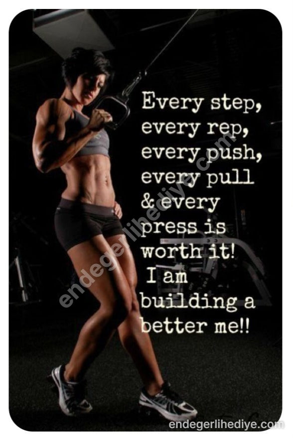 Her Adım Değerlidir: Güç ve Motivasyon Kanvas Tablosu