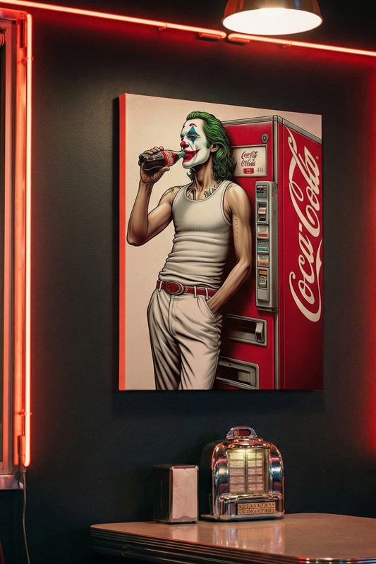 Joker Coca-Cola Vintage Canvas