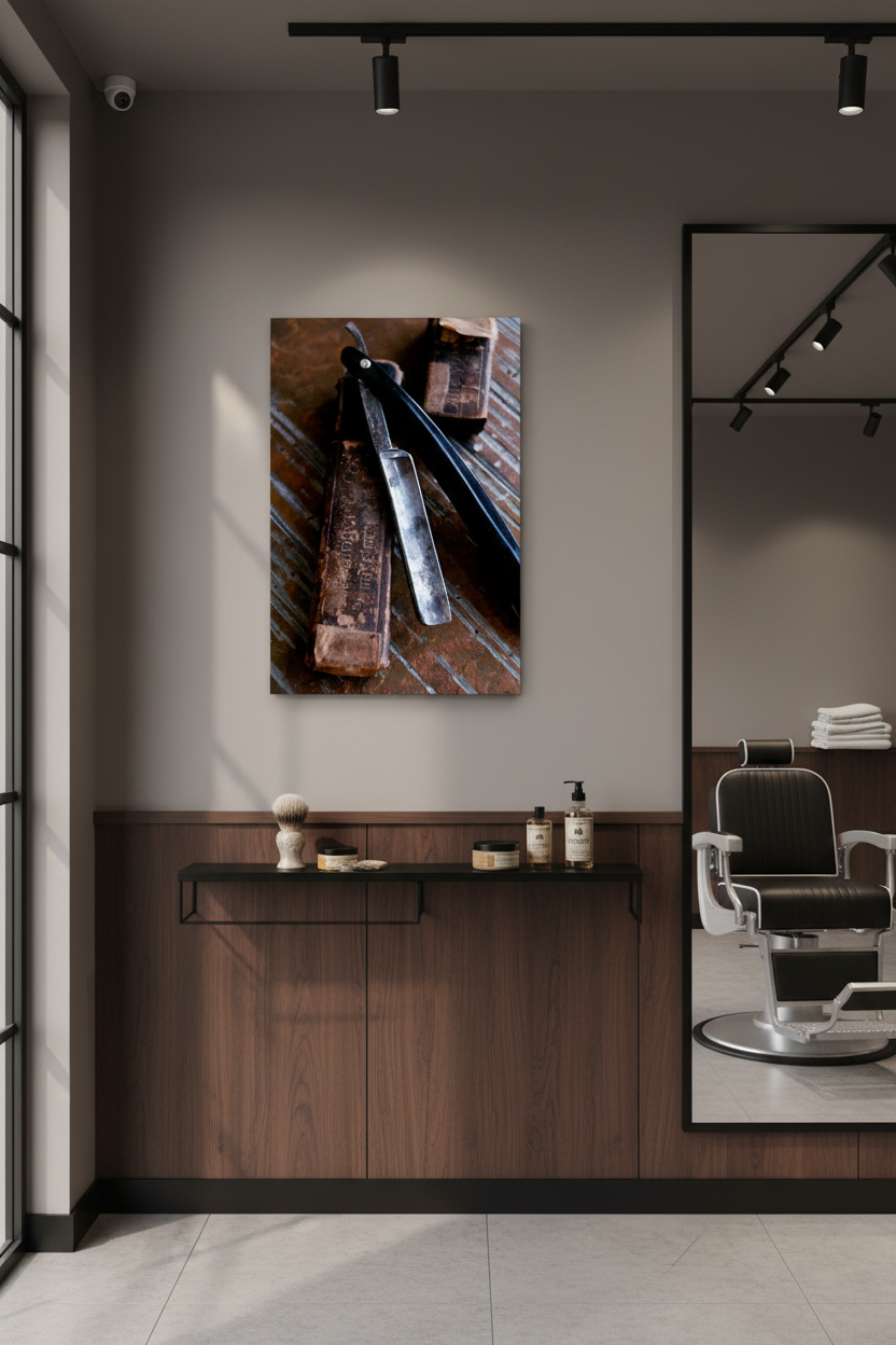 Vintage Berber Usturası: Zamansız Şıklık Kanvas Tablo