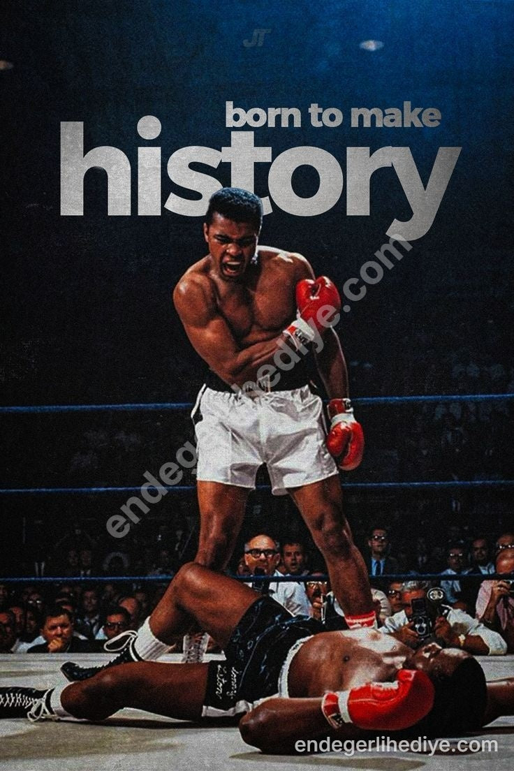 Muhammed Ali: Tarih Yazan An Kanvas Tablo