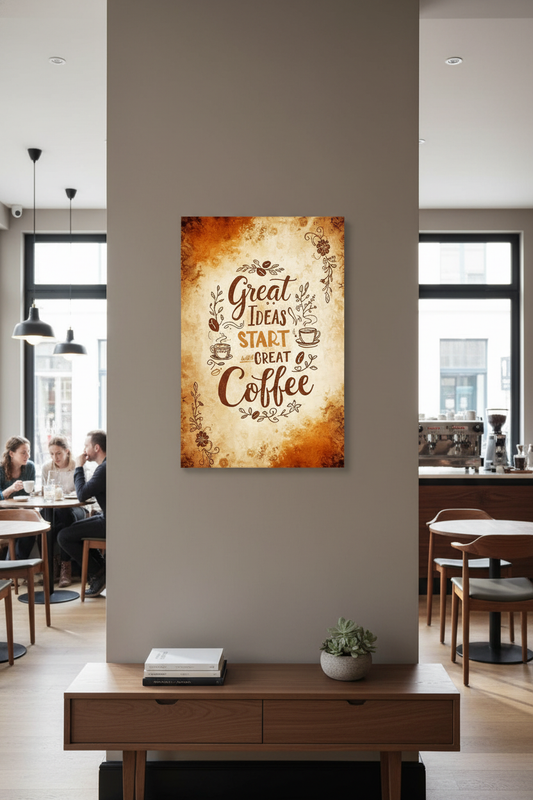 Kahve Tutkunlarına Özel: Büyük Fikirler Tablosu