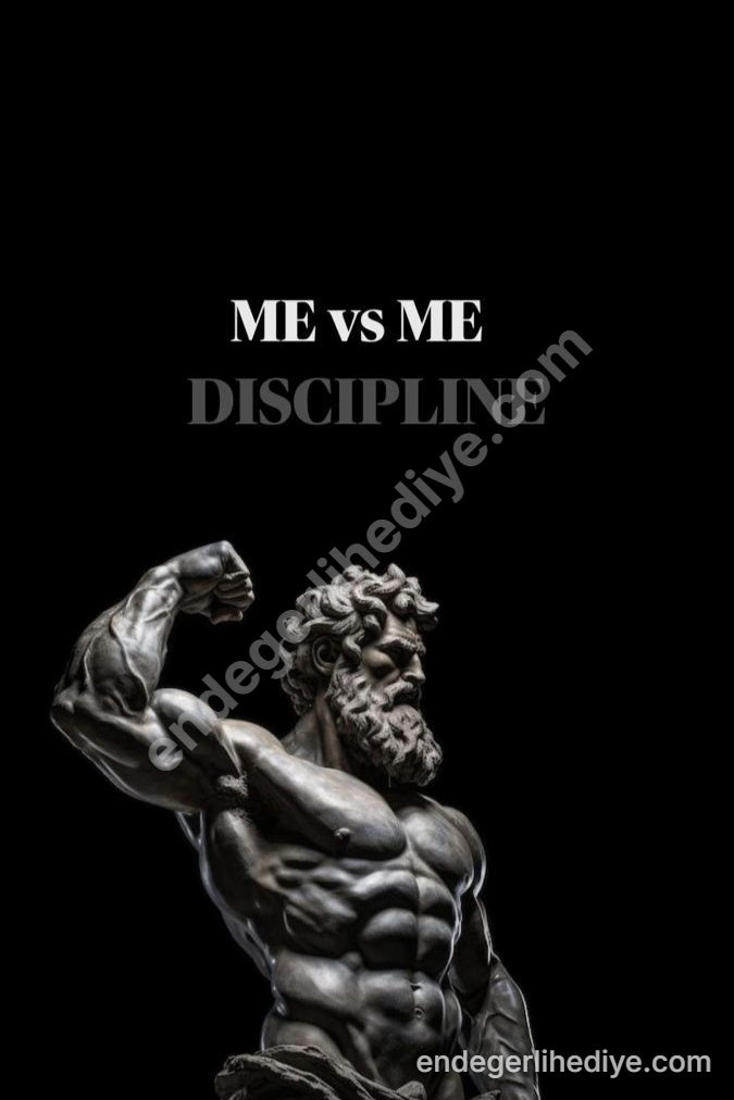 Disiplin Gücü: Antik Heykel Kanvas Tablo