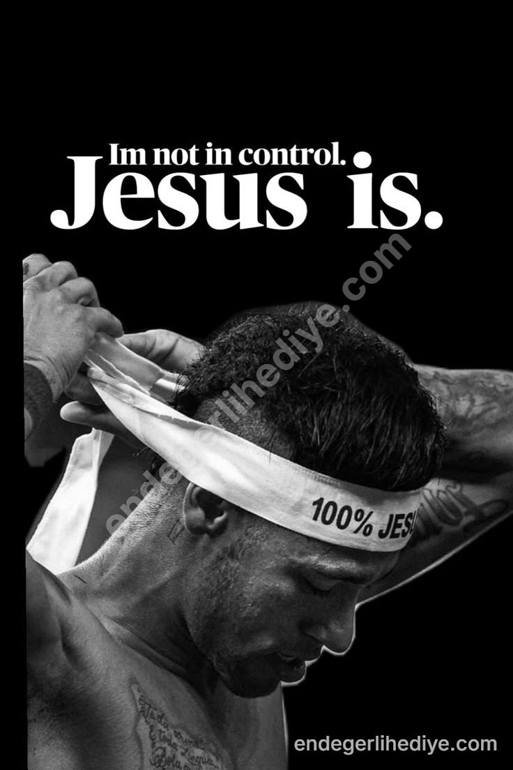 İlham Veren Ruh: İsa Kontrolde Kanvas Tablo