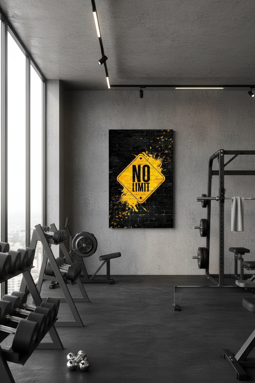 Sınır Tanımayan Ruh: No Limit Kanvas Tablo