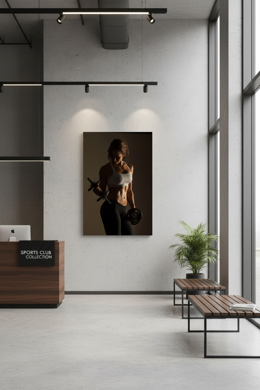 Demir Kadın: Güç ve Estetik Kanvas Tablo