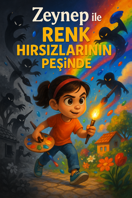 🎨 Zeynep ile Renk Hırsızlarının Peşinde - Dünyadaki tüm renkler kaybolur. Zeynep onları geri getirmelidir.